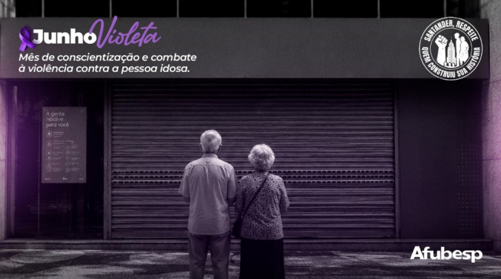 Imagem conteúdo - Junho Violeta: exclusão digital e ataques à participação de beneficiários preocupam aposentados do Santander