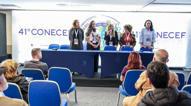 Imagem conteúdo - 41º Conecef é aberto com manifesto de tolerância zero à violência e ao assédio