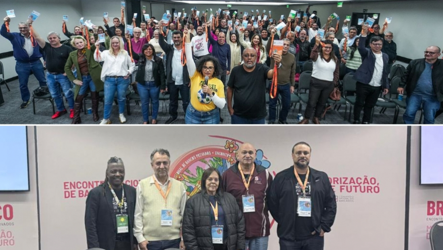 Encontro Nacional do Bradesco aprova reivindicações e plano de lutas para a Campanha Nacional 2026