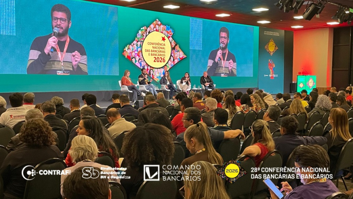 Imagem conteúdo - Conferência Nacional discute panorama do sistema financeiro e estratégias de mobilização 