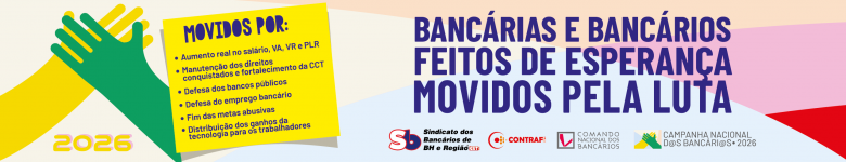 Banner - Campanha Nacional dos Bancários 2026 - Faça parte da mobilização!