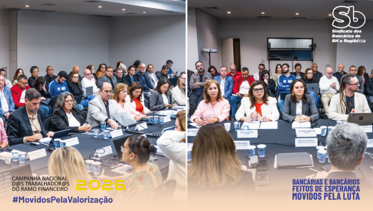 Imagem conteúdo - Campanha Nacional: movimento sindical cobra aumento real diante da alta lucratividade dos bancos