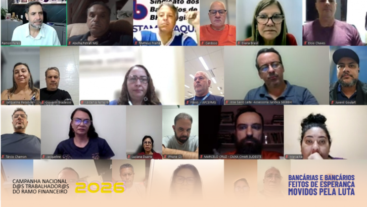 Imagem conteúdo - Plenária fortalece mobilização por propostas decentes dos bancos