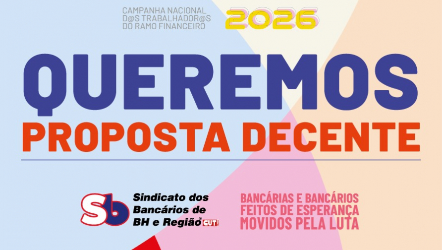 Campanha Nacional: categoria exige proposta decente da Fenaban na mesa desta quinta-feira, 13