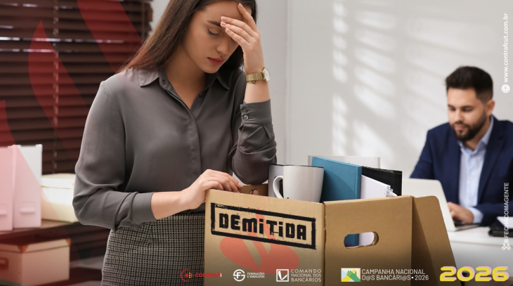 Imagem conteúdo - Santander demite durante a Campanha Nacional, mesmo após cobrança do Comando