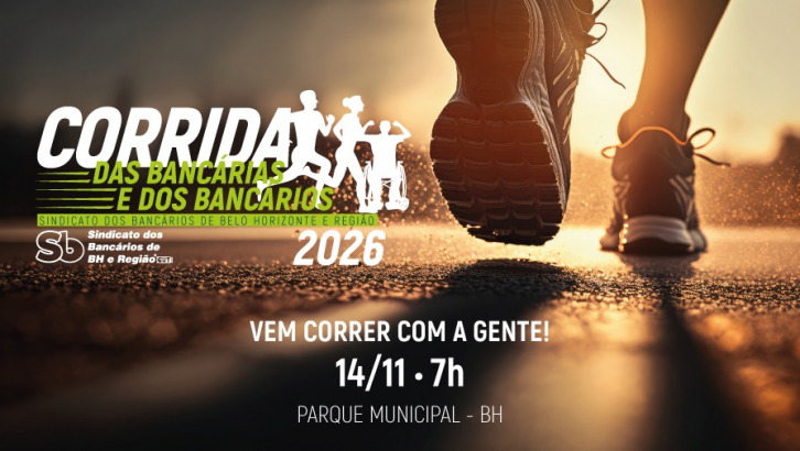 Imagem conteúdo - Inscrições abertas: participe da 4ª Corrida das Bancárias e dos Bancários!
