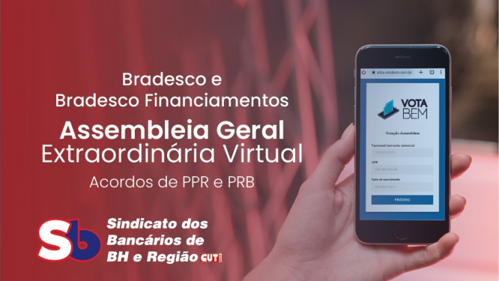 Imagem conteúdo - Funcionários do Bradesco e do Bradesco Financiamentos realizam Assembleia sobre PPR e PRB nesta terça-feira, 15