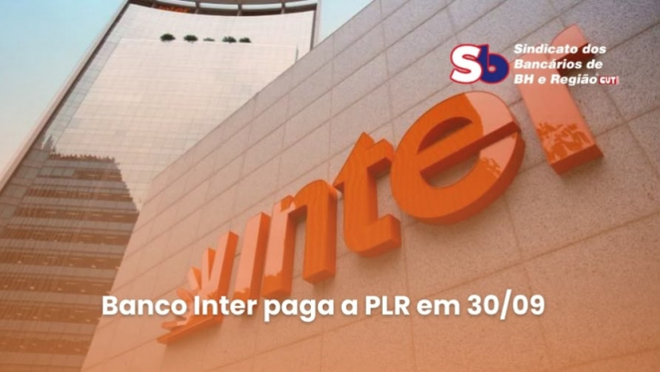 Imagem conteúdo - Banco Inter pagará a PLR no dia 30 de setembro