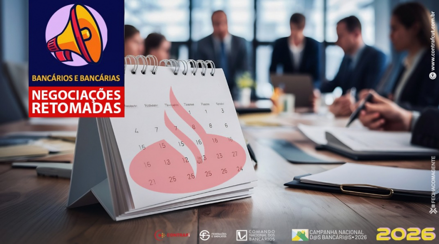 Negociação com Santander será retomada no dia 22
