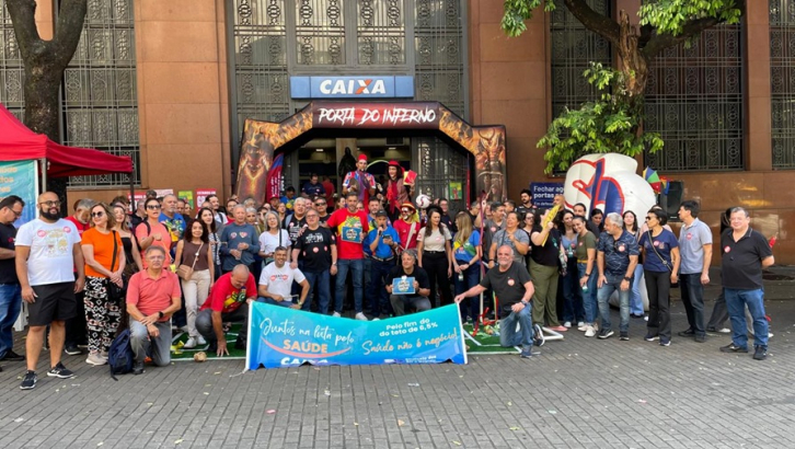 Imagem conteúdo - Sindicato denuncia jogo sujo da Caixa em mais um ato da greve