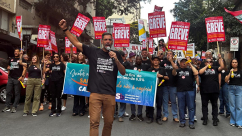 Imagem conteúdo - 2ª Passeata da greve de 2026 na Caixa 
