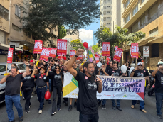 Imagem conteúdo - 1ª Passeata da greve de 2026 na Caixa