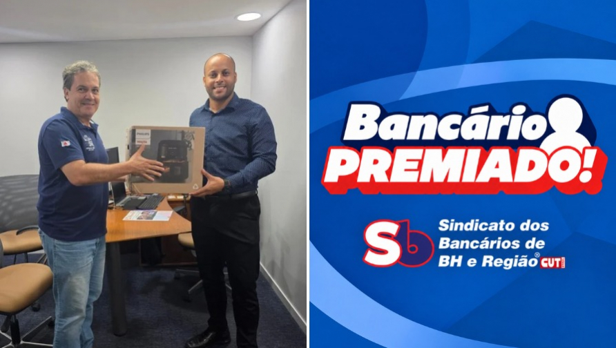 Bancário do Bradesco ganha Air Fryer em sorteio do Mundo de Vantagens