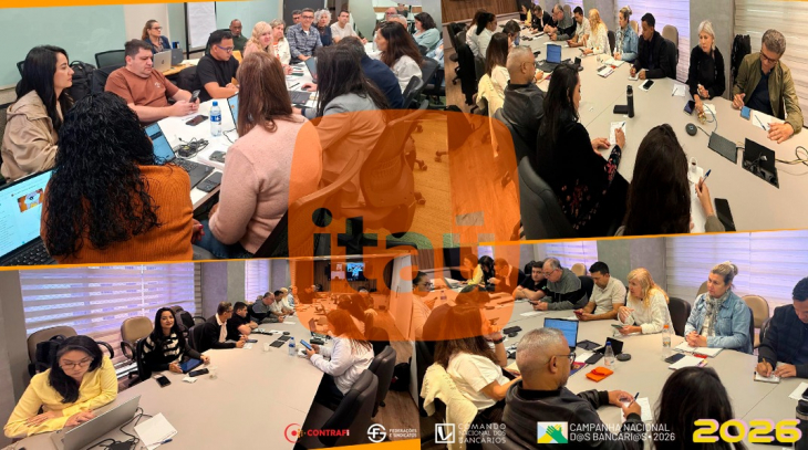 Imagem conteúdo - COE Itaú cobra avanços em teletrabalho, monitoramento digital e condições de trabalho na renovação do ACT