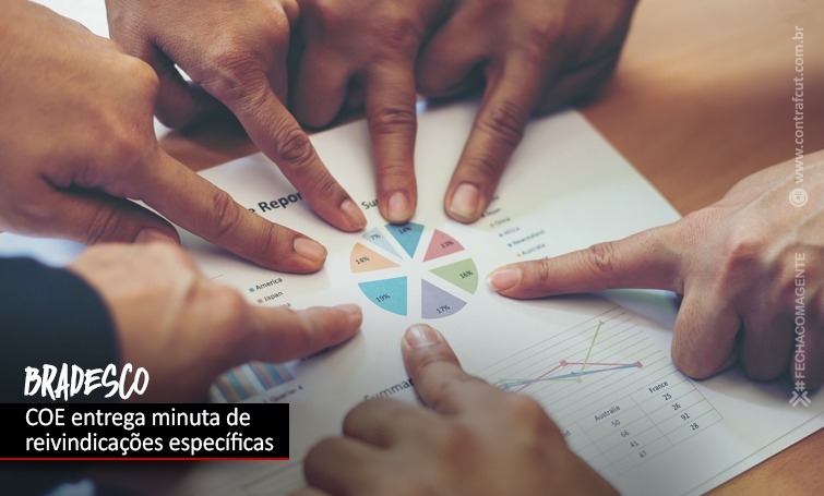 COE Bradesco se reúne com a direção do Bradesco na tarde desta quarta, 22