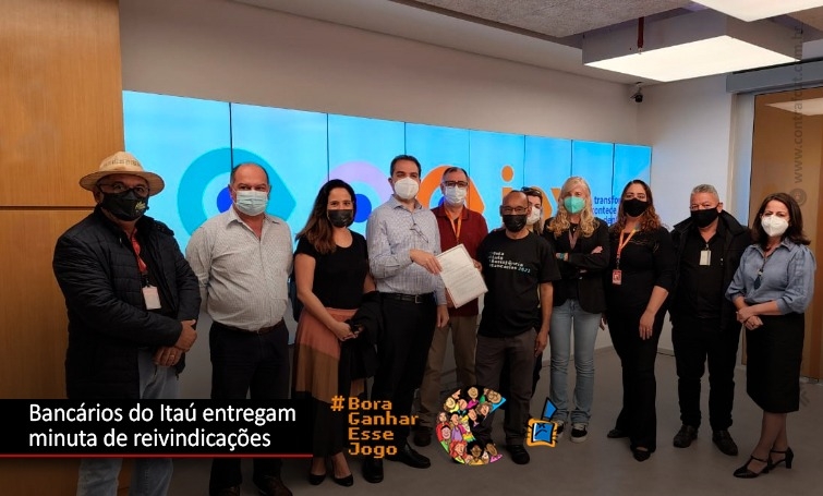 Bancários do Itaú entregam pauta de reivindicações específicas ao banco