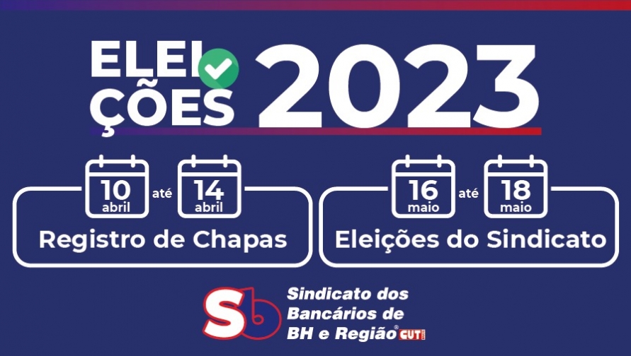 Eleições para a Diretoria do Sindicato ocorrem entre 16 e 18 de maio