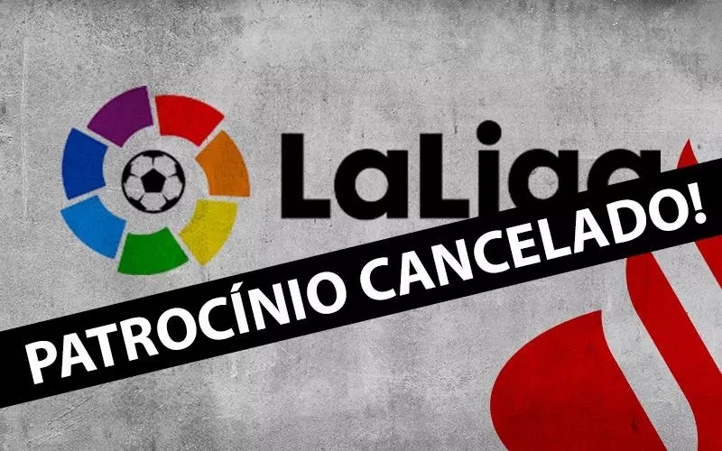Santander confirma cancelamento do patrocínio da LaLiga 