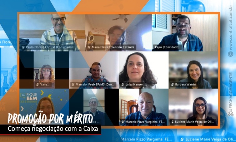 Começa negociação sobre promoção por mérito na CAIXA para 2023-2024