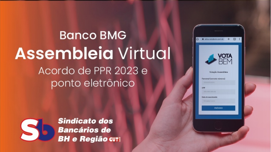Funcionários do BMG deliberam sobre acordos coletivos na quarta-feira, 8 