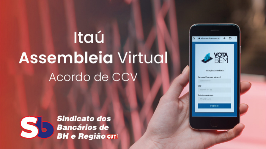 Funcionários do Itaú realizam Assembleia sobre acordo de CCV no dia 2 de abril