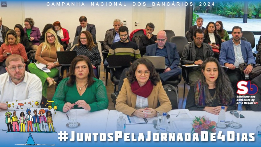 Trabalhadores cobram da Fenaban implementação de jornada reduzida