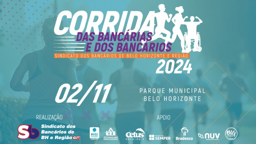 Corrida das Bancárias e dos Bancários 2024: veja a programação e entrega dos kits