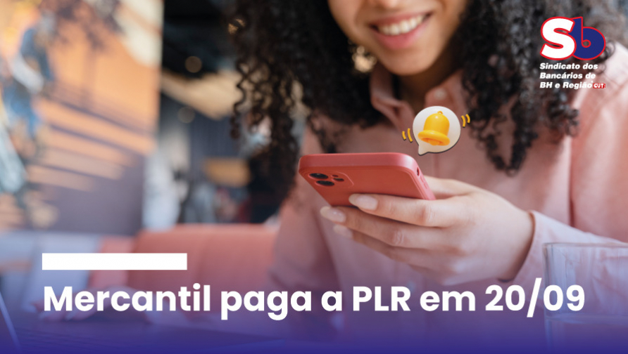 Mercantil paga a PLR no dia 20 de setembro