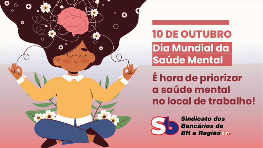 Dia Mundial da Saúde Mental coloca as relações de trabalho como foco em 2024
