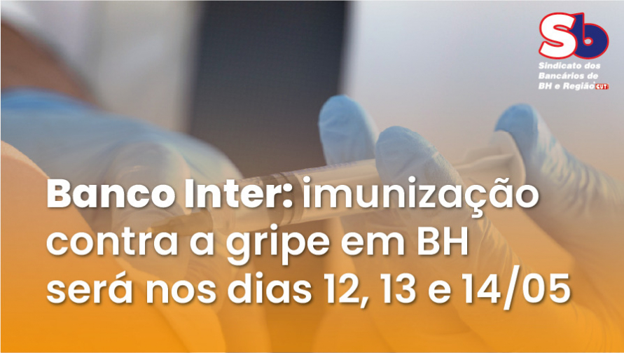 Banco Inter realiza campanha de vacinação contra a gripe em BH
