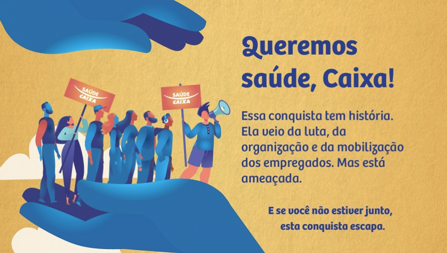 Cartilha mostra por que defender o Saúde Caixa é urgente