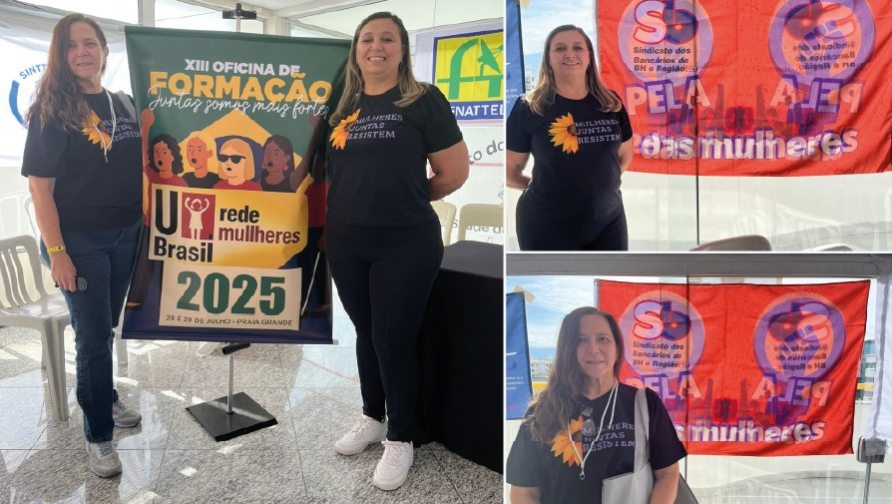 Sindicato participa da XIII Oficina de Formação “Juntas somos mais fortes” nos dias 28, 29 e 30