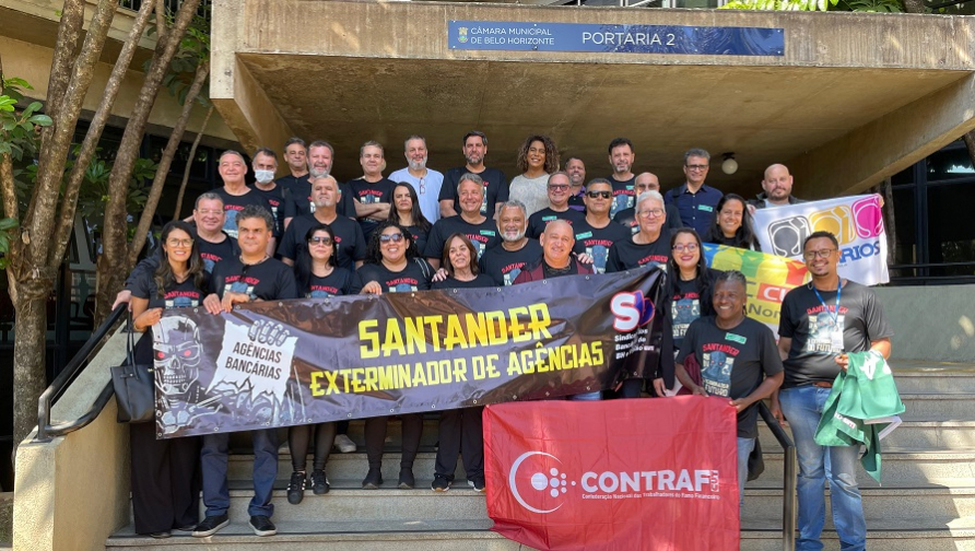 Câmara Municipal de BH debate fechamento de agências e terceirizações no Santander