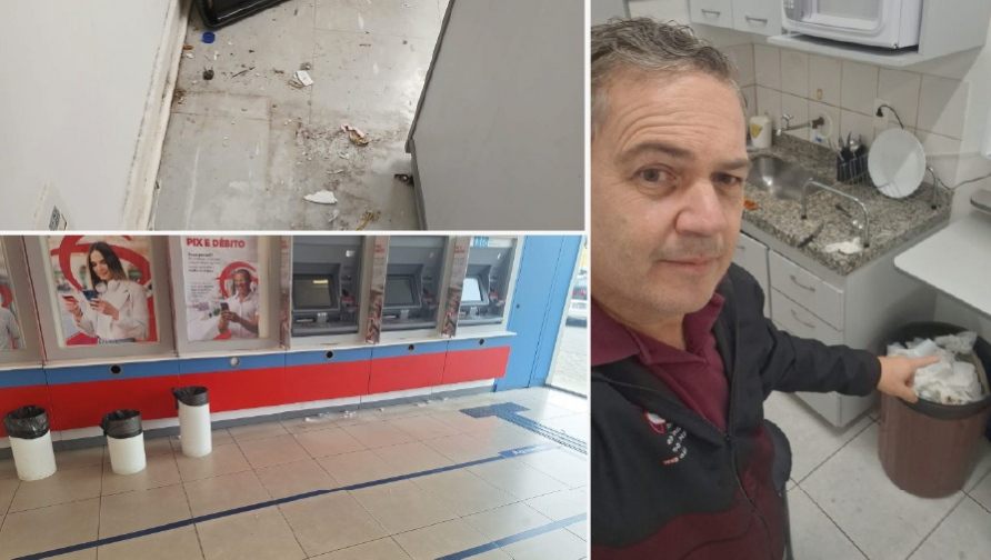 Bradesco muda empresa de zeladoria e caos se instala nas unidades