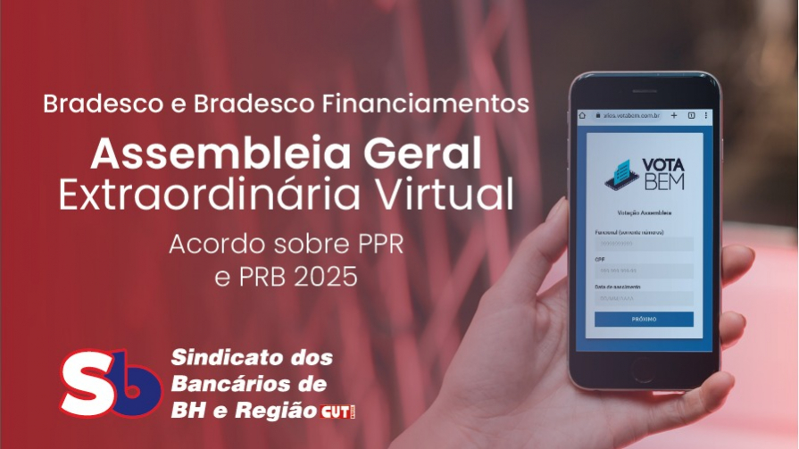 Funcionários do Bradesco e Bradesco Financiamentos realizam Assembleia sobre PPR e PRB nesta sexta-feira, 29