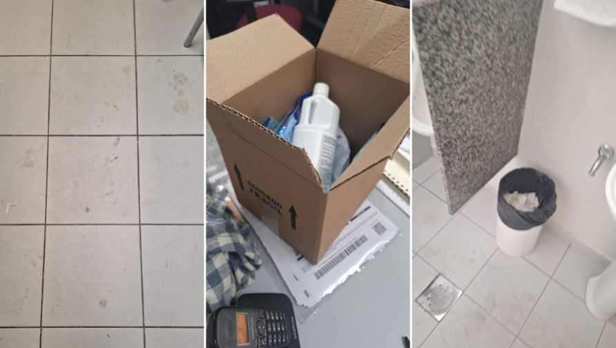 Absurdo: mudança na área da limpeza do Bradesco provoca caos nas agências