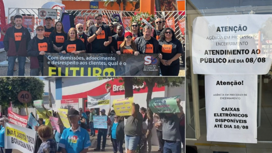 Fechamento de agências é pauta na mídia nacional