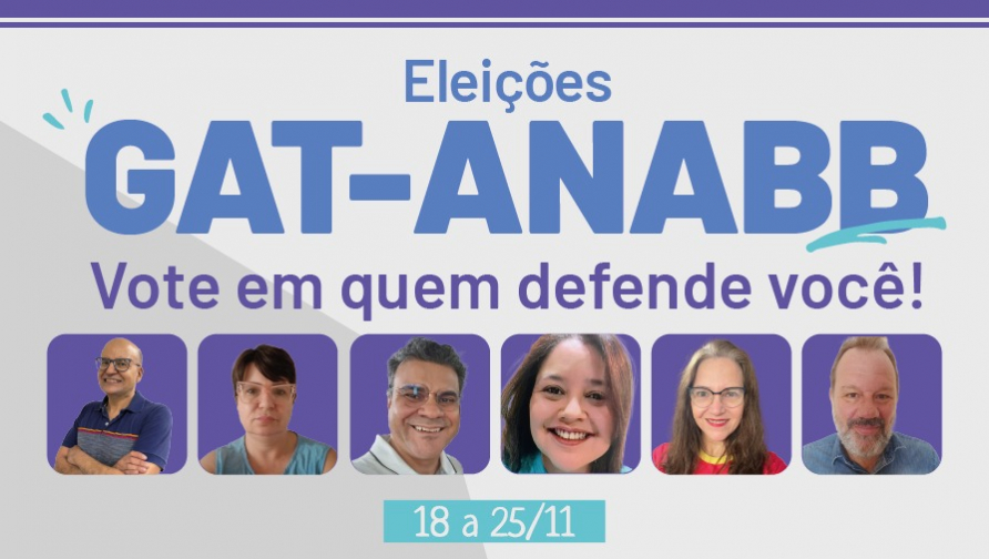 Vote agora: conheça as candidaturas apoiadas pelo Sindicato na Eleição GAT-ANABB