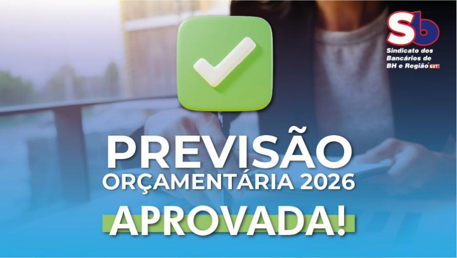 Bancárias e bancários associados aprovam previsão orçamentária do Sindicato para 2026