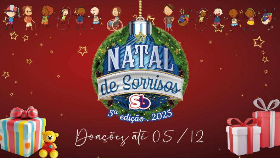 Natal de Sorrisos 2025: participe doando brinquedos até 5 de dezembro