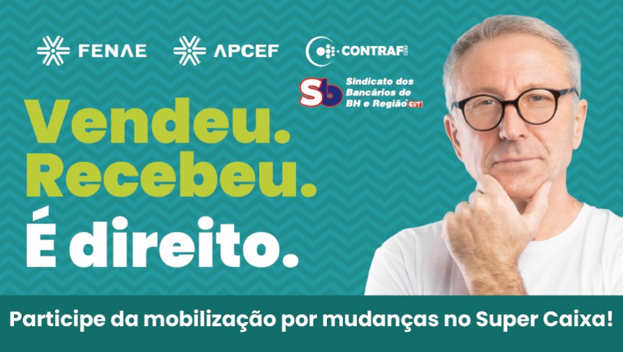 Super Caixa: empregados vestem branco pela campanha “Vendeu, Recebeu”