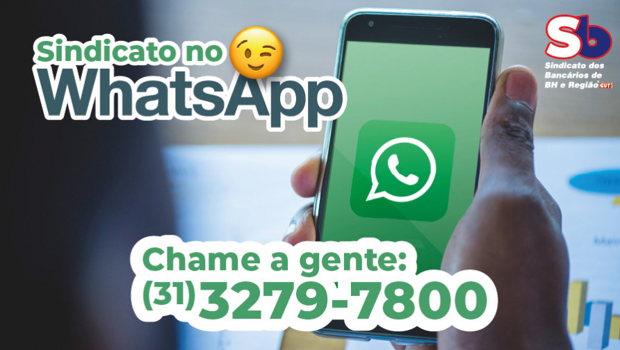 Dúvidas, denúncias ou sugestões? Fale com o Sindicato pelo WhatsApp!
