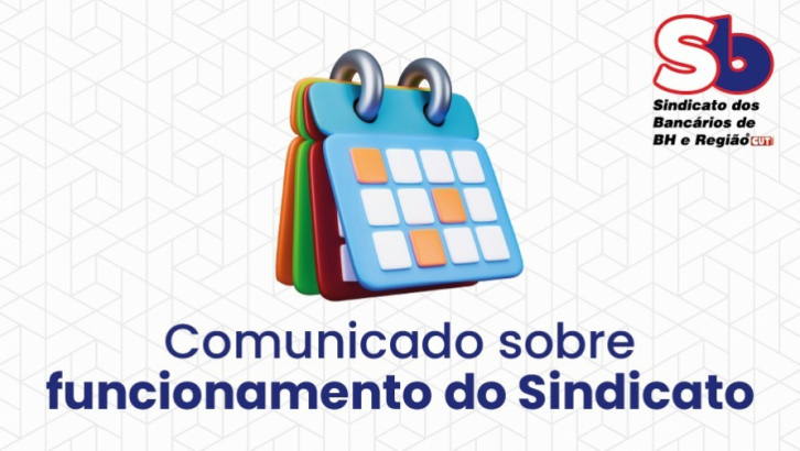 Imagem conteúdo - Confira como será o funcionamento do Sindicato no período de Carnaval