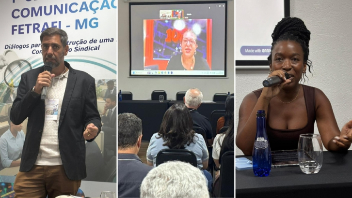 Imagem conteúdo - Bancárias e bancários discutem inteligência artificial, comunicação e atuação nas redes