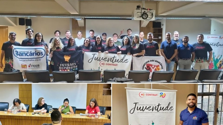 Imagem conteúdo - 1º Encontro Nacional da Juventude do Ramo Financeiro debate organização e participação dos mais jovens