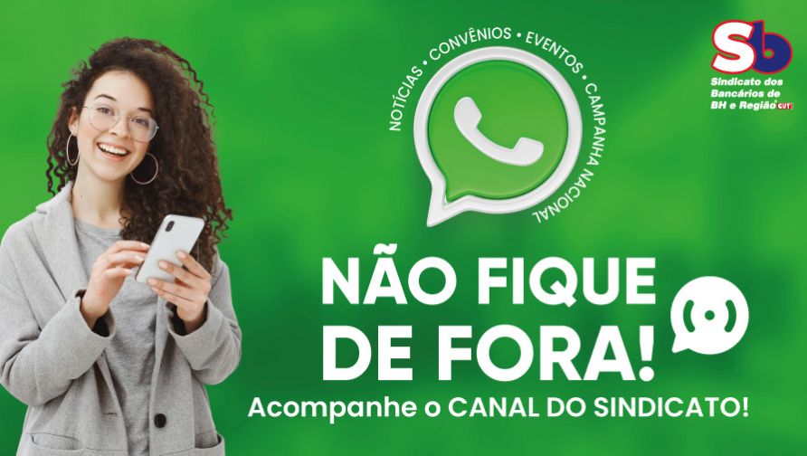 Siga o Canal do Sindicato no WhatsApp e fique por dentro!