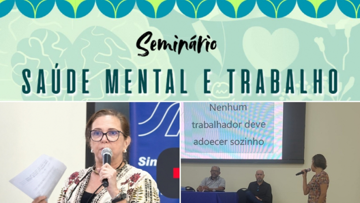 Imagem conteúdo - Sindicato denuncia descaso dos bancos no Seminário Saúde Mental e Trabalho