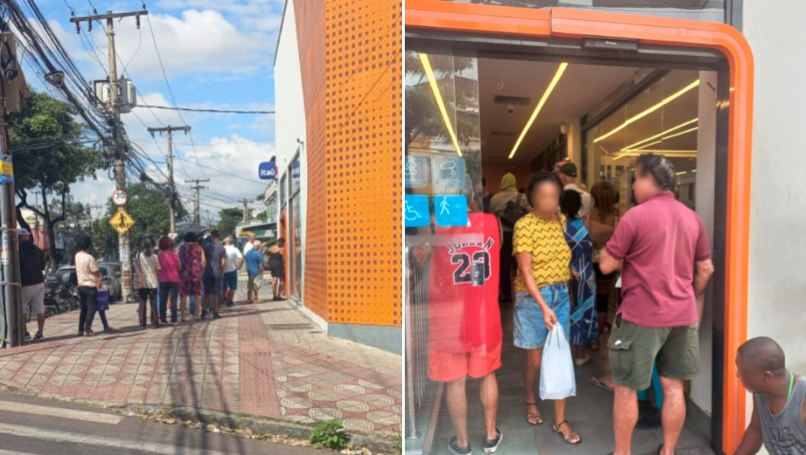 Fechamento de agências do Itaú sufoca trabalhadores e clientes no Alípio de Melo
