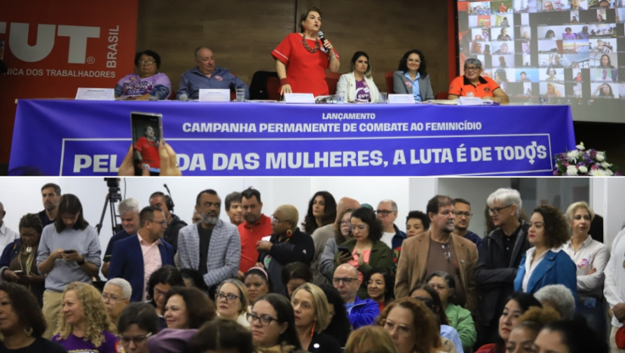 Sindicato participa de lançamento da campanha “Pela Vida das Mulheres, a Luta é de todos”
