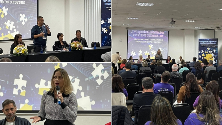 Imagem conteúdo - Desafios dos trabalhadores, democracia e papel das mulheres entram em debate na Conferência Estadual